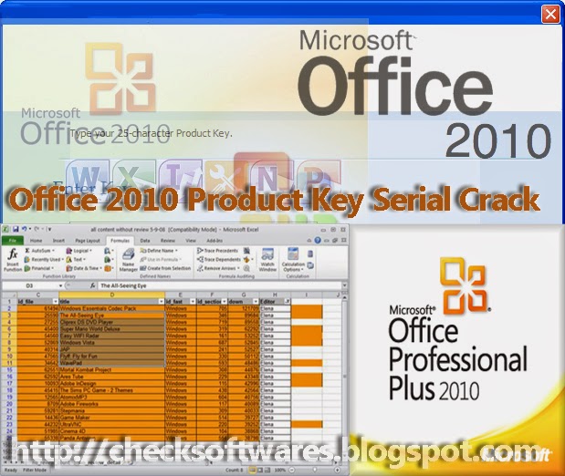Universal Serial Key For Microsoft Office 2010